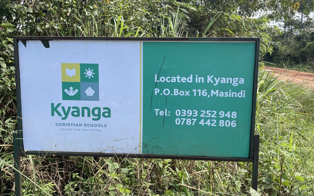 Bau einer christlichen Schule in Kyanga Masindi
