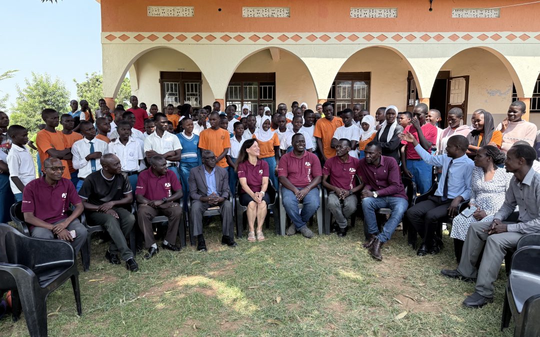 Open doors at schools in the Luuka region
